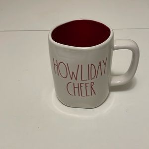 Rae Dunn Howliday Cheer extra large coffee mug